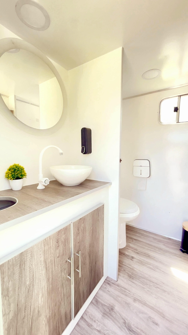 Trailer vista interior