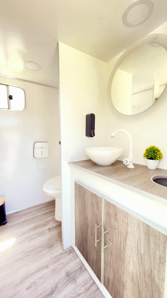 Trailer vista interior