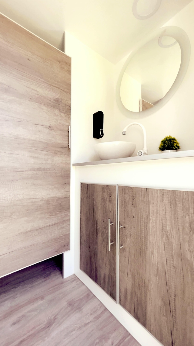 Trailer vista interior